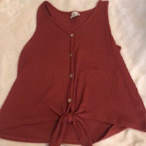 Reddish- pink tang top! Women’s (S).